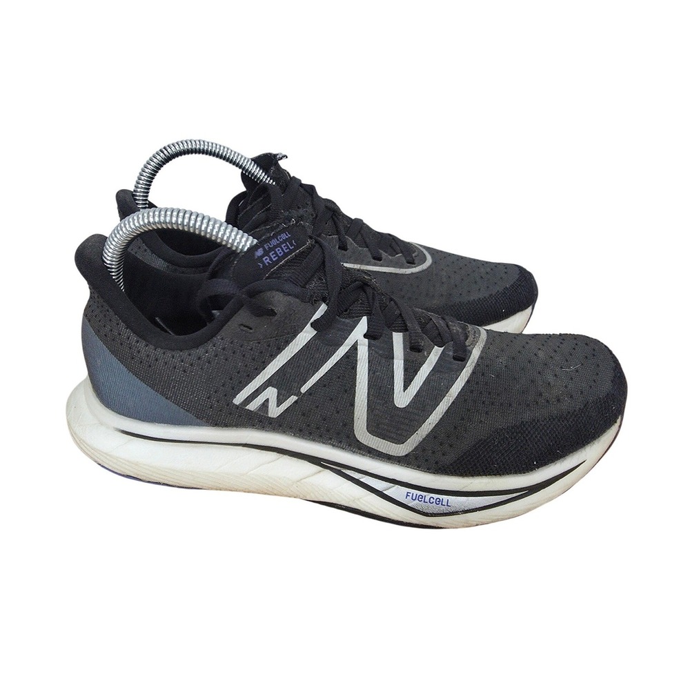 New Balance FuelCell Rebel v3 Running Shoes Womens 8 Black Athletic Sneakers